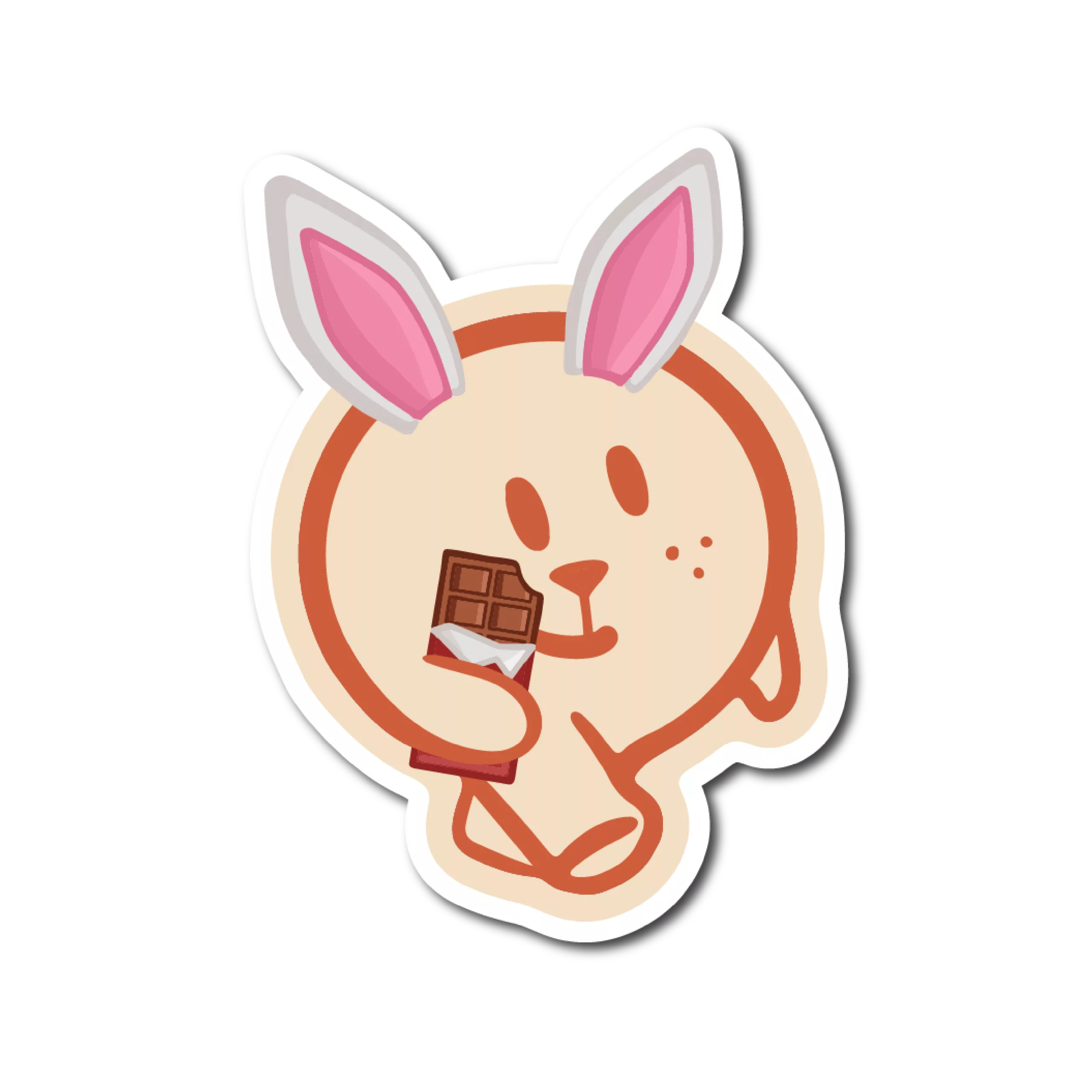 sticker lapin