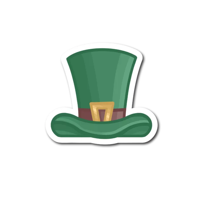 stickers irish chapeau