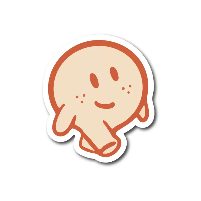 sticker logo duddle